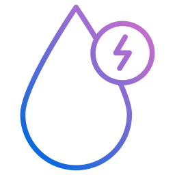 Water energy icon