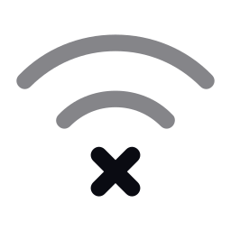 nessuna connessione wi-fi icona