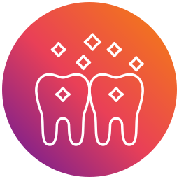 Dental cleaning icon