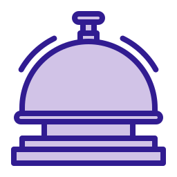 dzwonek recepcyjny ikona