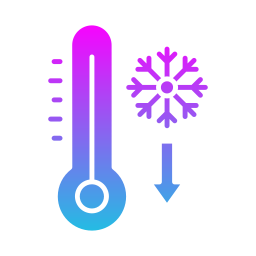 niedrige temperatur icon