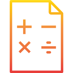 mathématiques Icône