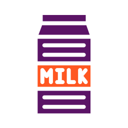 cartone del latte icona