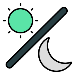 Day and night icon