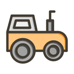 tracteur Icône