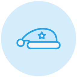 czapka do spania ikona