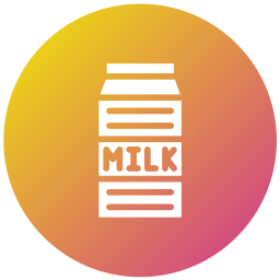 karton mleka ikona