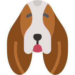 basset hound icono