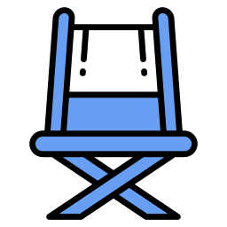 chaise de directeur Icône
