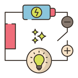 circuit électrique Icône