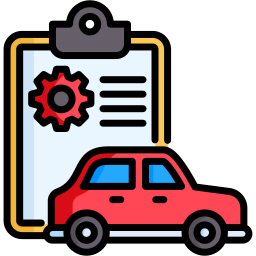 Vehicle inspection icon