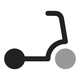 schop scooter icoon