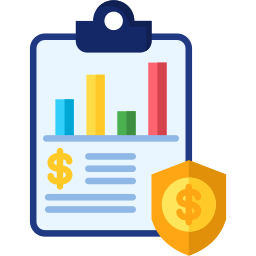 protección financiera icono