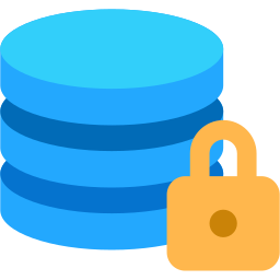 seguridad de la base de datos icono