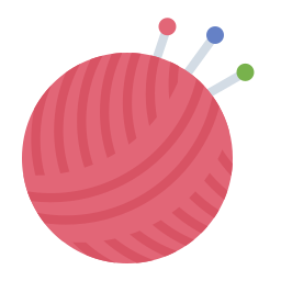 Yarn ball icon