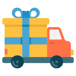 Gift delivery ... icon