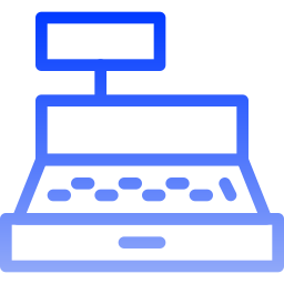 Cash register icon