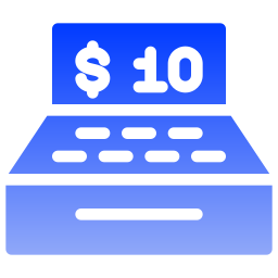 Cash register icon