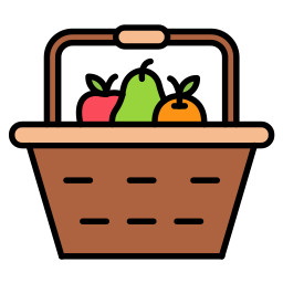 Fruits and vegetables icon