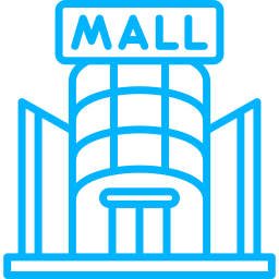 shopping center Ícone