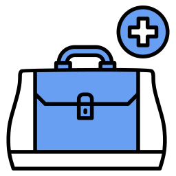 bolsa de médico icono