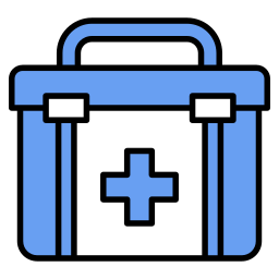 First aid kit icon