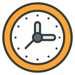 Wall clock icon