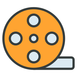 Film reel icon