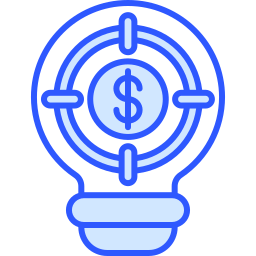 stratégie de marketing Icône