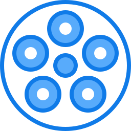 Film reel icon