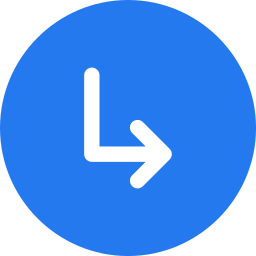 Down right arrow icon