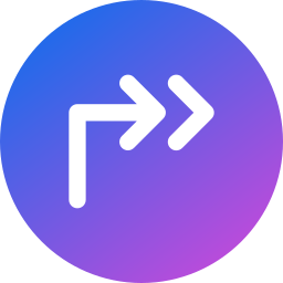 Up right arrow icon