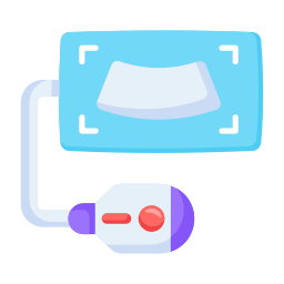 Ultrasound machine icon