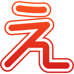 alfabeto giapponese icona