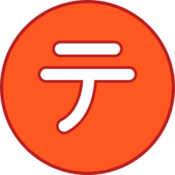 japanisches alphabet icon