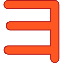 Japanese alphabet icon