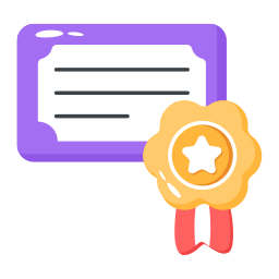 Certificate icon