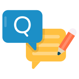 Question and answer icon