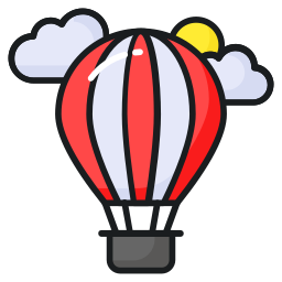 globo aerostático icono