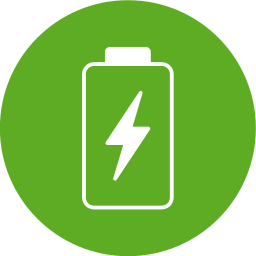 Charging battery icon