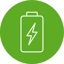 Charging battery icon