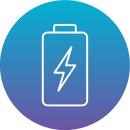 Charging battery icon