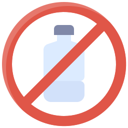No bottle icon