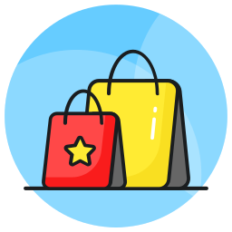 Shopping bag icon