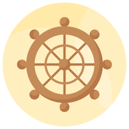 koło okrętowe ikona