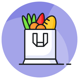 식료품 가방 icon