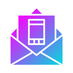 Mobile mail icon