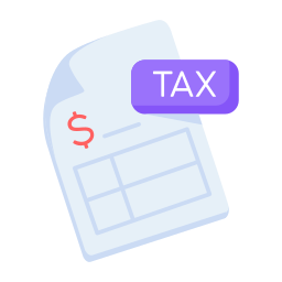 belastingaanslag icoon