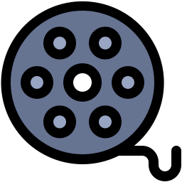 Film reel icon