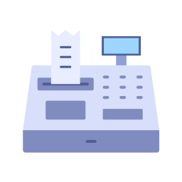 Cash register icon